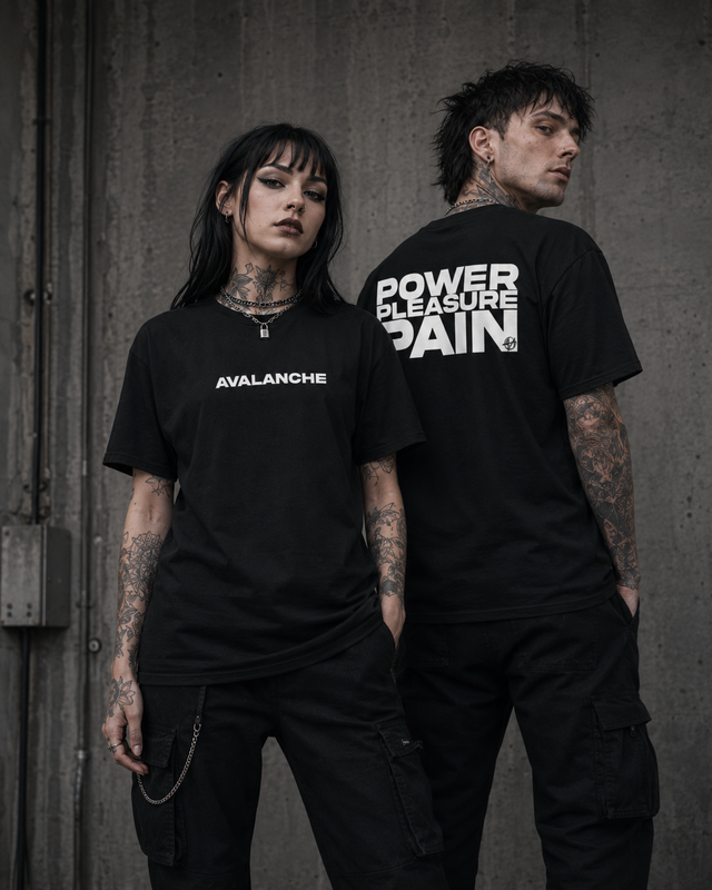 T-Shirt "Power Pleasure Pain"